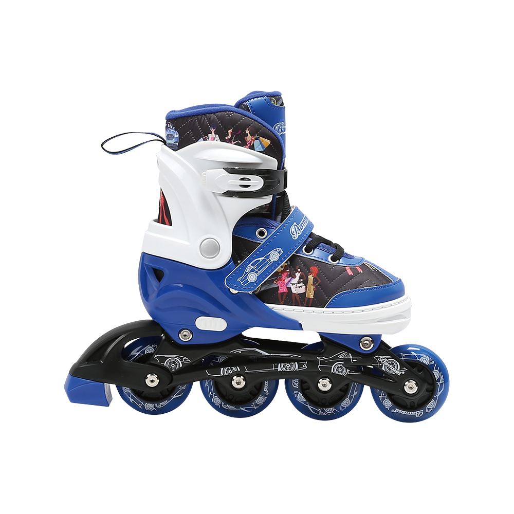 BW-230-6 Růžové inline brusle
