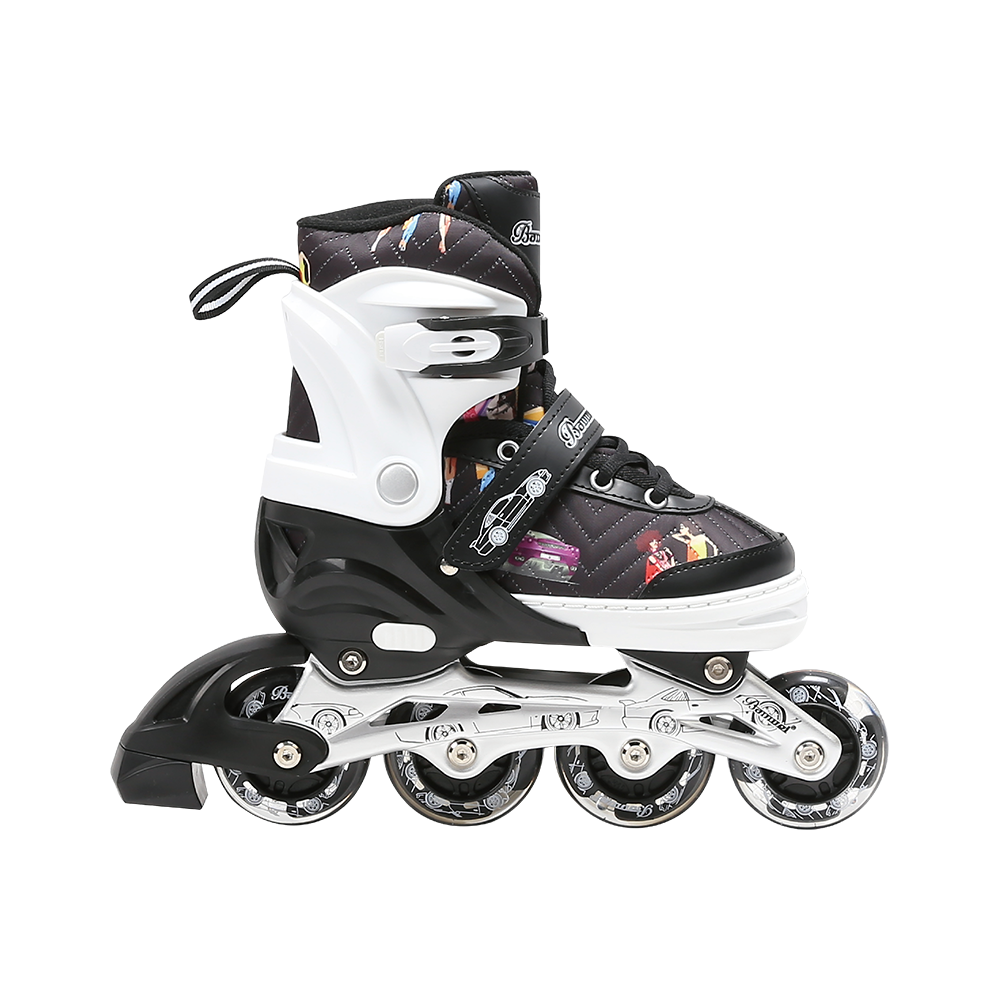 BW-230-6 Růžové inline brusle